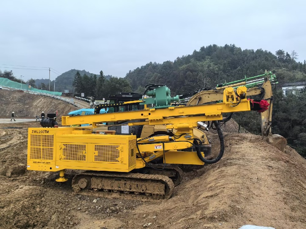 ZML160多功能钻机：长赣高铁隧道施工的“安全多面手”