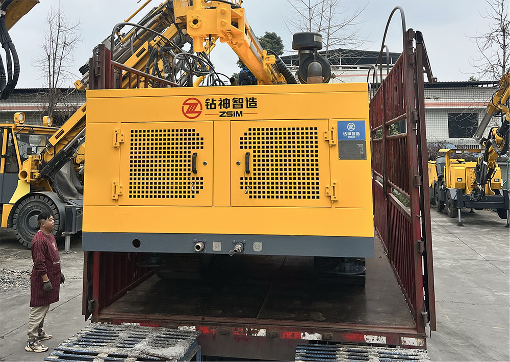 匠心交付，奔赴新程——ZML160Z多功能履带钻机顺利启运！